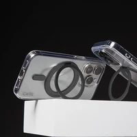 CARE by PanzerGlass Funkcinis dėklas telefonui su stovu iPhone 16 6.1" juodas/juodas Magnetinis 1321