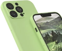 Dėklas Liquid Silicone 1.5mm Xiaomi Redmi 13C/Poco C65/Poco M6 5G mėtinis