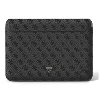 Guess 4G Uptown Triangle Logo dėklas 13–14" nešiojamam kompiuteriui - juodas