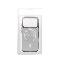 Dėklas GO ORANGE suderinamas su MagSafe skirtas IPHONE 17 juodas