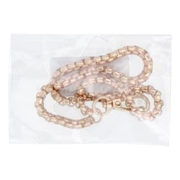 CHAIN #42 Kaklo dirželis telefonui, su pakabuku / ilgio 40 cm (kilpoje 20 cm) / ant riešo - auksinis