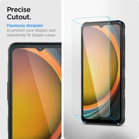 Apsauginis stiklas Spigen Glas.tR Slim 2-pack Tempered Glass Samsung Galaxy Xcover 7 / 7 Pro - skaidrus