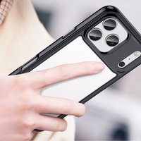 Outer Space dėklas telefonui iPhone 17 Pro - juodas permatomas