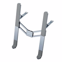 Sulankstomas nešiojamo kompiuterio stovas Borofone BH117 pilkas