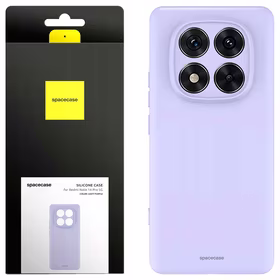 Spacecase Silikoninis dėklas 3.0 Redmi Note 14 Pro 5G violetinis