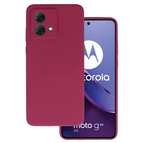 Silikoninis Lite dėklas telefonui Motorola Moto G84 5G bordo