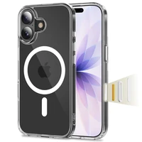 Tech-Protect Flexair Hybrid CC MagSafe dėklas iPhone 17 skaidrus