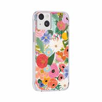 Rifle Paper Clear MagSafe - dėklas iPhone 14 Plus (Garden Party Blush)