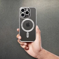 ELECTRO MAG COVER dėklas telefonui suderinamas su Magnetiniu IPHONE 15 PRO titano