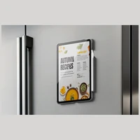 "Uniq SnapMount" lipnus magnetinis laikiklis - oranžinis ir juodas