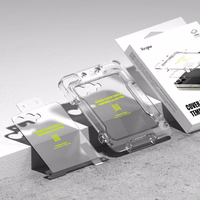 Ringke Cover Display Easy Slide grūdintas stiklas 2 vnt. Samsung Galaxy Z Flip 7 - permatomas