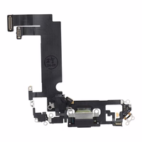 Įkrovimo lankstus USB IPHONE 12 mini juodas (ištrauktas)