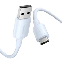 USB 2.0 A į USB-C 3A kabelis Vention CTQLF 1M (mėlynas)