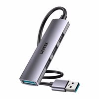 UNITEK COMPACT USB-A HUB 3X USB 2.0 + 3.0 5GBPS