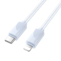Kabelis USB C į Lightning Hoco PD 27W 1 m X114 mėlynas