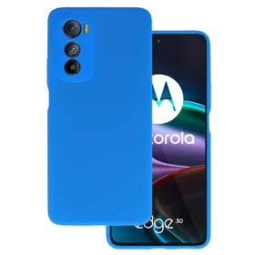Dėklas silikoninis Lite Motorola Edge 30 (m) - mėlynas (m)
