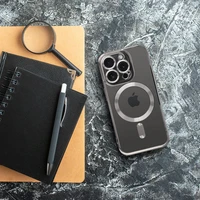 ELECTRO MAG COVER magnetinis dėklas telefonui, suderinamas su MagSafe, skirtas XIAOMI Redmi 15 4G / 5G (171,1 mm), titano pilkas