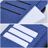 Dėklas telefonui (m) GOMMA Book Xiaomi Redmi Note 14 4G (GLOBAL - 163,25mm x 76,55mm x 8,16mm) - mėlynas (m)