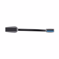 Trust Halyx USB 3.2 Gen 1 (3.1 Gen 1) Type-A 5 Mbit/ai Juoda, Pilka