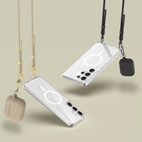 Tech-Protect FlexAir Chain MagSafe dėklas telefonui Samsung Galaxy S25 - juodas smėlinis