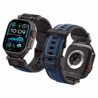 Spigen DuraPro Armor laikrodžio dėklas Apple Watch 6/7/8/9/10/SE/ Ultra 1/2 (44/45/46/49mm) (m) - tamsiai mėlynas (m)