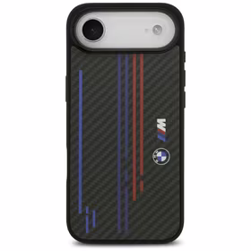 Dėklas telefonui BMW M Kevlar Lines & Logo MagSafe Case for iPhone Air - juodas