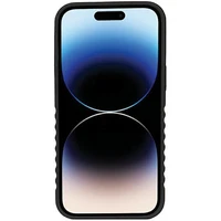 Audi sintetinės odos dėklas MagSafe iPhone 14 Pro - raudonas