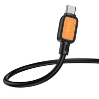 Kabelis USB A į Micro USB Hoco 2,4A 1 m X108 juodas