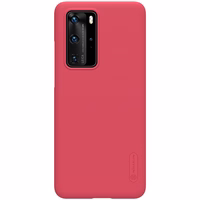 Nillkin Super Frosted Shield - dėklas Huawei P40 Pro (Bright raudonas)