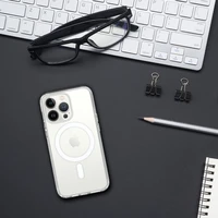 Akrilinis Magsafe dėklas iPhone 13 skaidrus