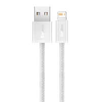 Baseus Dynamic kabelis USB į Lightning, 2.4A, 2m (baltas)