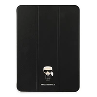 Karl Lagerfeld Saffiano Ikonic Karl dėklas iPad 11" Pro 2021 - Juodas