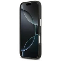 Karl Lagerfeld IML akvarelės Karl ir logotipo magnetinis dėklas telefonui iPhone 17 - juodas