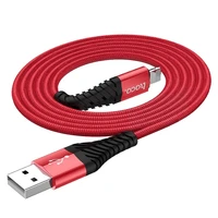 Kabelis USB A į Lightning Hoco 2,4A 1 m X38 raudonas
