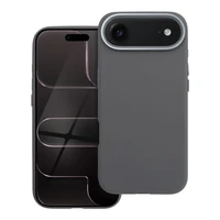 Dėklas telefonui IPHONE 17 Air Forcell F-Protect Frame Premium suderinamas su Magsafe pilkas
