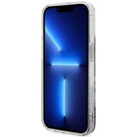 Guess GUHMP14XHCFWSP iPhone 14 Pro Max 6.7" rožinis kietas dėklas Flower Magnetinis