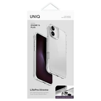 Uniq LifePro Xtreme Dėklas telefonui iPhone 16 Plus - Skaidrus