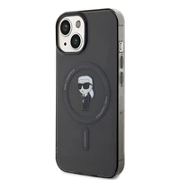 Karl Lagerfeld IML Ikonik MagSafe dėklas iPhone 15 - juodas