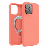 Dėklas "TM MagSafe Silicone" iPhone 16 / Mandarininis /