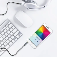 Choetech AUX002 kabelis mini lizdas 3,5 mm (kištukas) / mini lizdas 3,5 mm (kištukas) 1,2 m - juodas