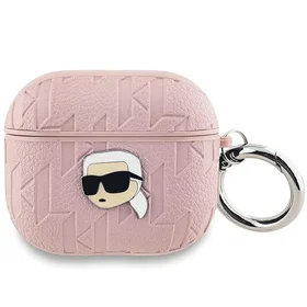 Karl Lagerfeld Monogram Karl Head dėklas AirPods 3 - rožinis