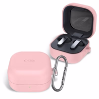 Tech-Protect Silikoninis Hook Dėklas for Samsung Galaxy Buds 4 / 4 Pro - rožinis