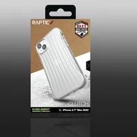 Raptic X-Doria Clutch dėklas telefonui iPhone 14 Plus nugarėlė skaidri