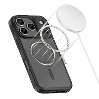 Tech-Protect MagMat Magnetinis dėklas telefonui iPhone 17 Pro - Matinis juodas