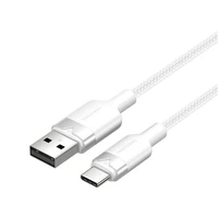 USB 2.0 A į USB-C 3A kabelis Vention CTNWH 2M (baltas)