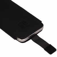 HIT Kišeninis dėklas telefonui (dydis XL) Iphone 15/15 Pro/Iphone 16/16 Pro/Samsung S24/S24 Plus/S25/S25 Plus/A53/A55 5G dizainas 1 juodas