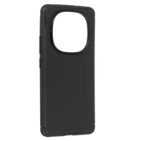 Tel Protect Carbon Elite dėklas telefonui Xiaomi Redmi Note 14 Pro 5G juodas