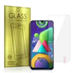 Apsauginis stiklas auksinis SAMSUNG GALAXY M21/M30S