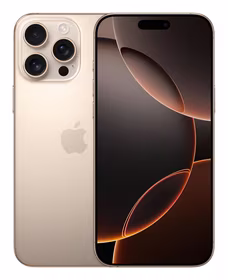 Atnaujintas iPhone 16 Pro Max 256GB Natural Desert A klasė