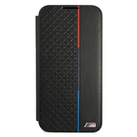 Dėklas telefonui BMW M Collection Triangles Case Samsung Galaxy S22+ - juodas